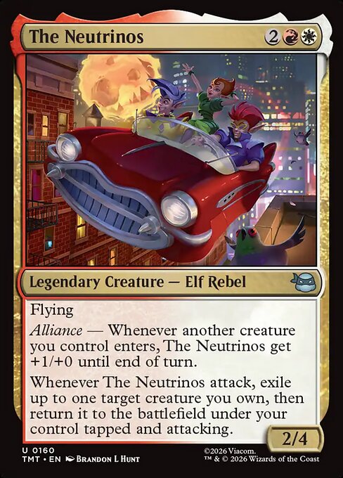 Teenage Mutant Ninja Turtles - 160 - The Neutrinos - Uncommon - WR - Non-foil