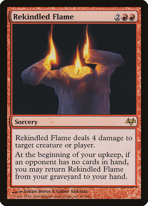 Eventide - 61 - Rekindled Flame - Rare - R - Non-foil