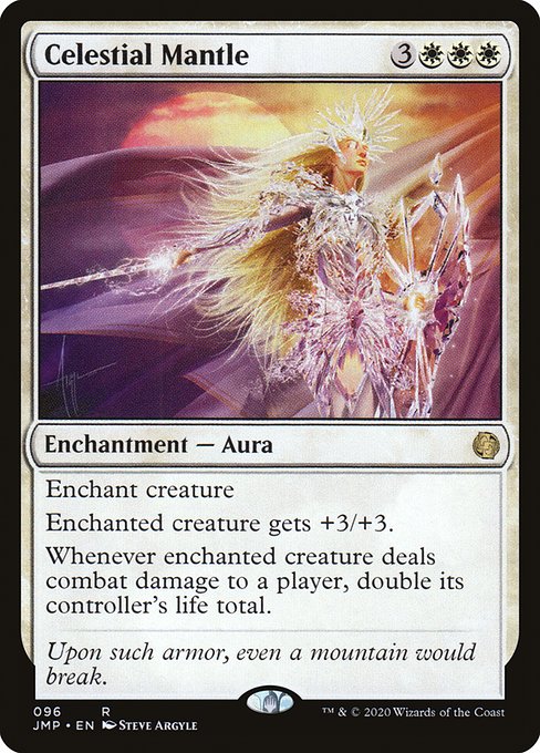 Jumpstart - 96 - Celestial Mantle - Rare - W - Non-foil