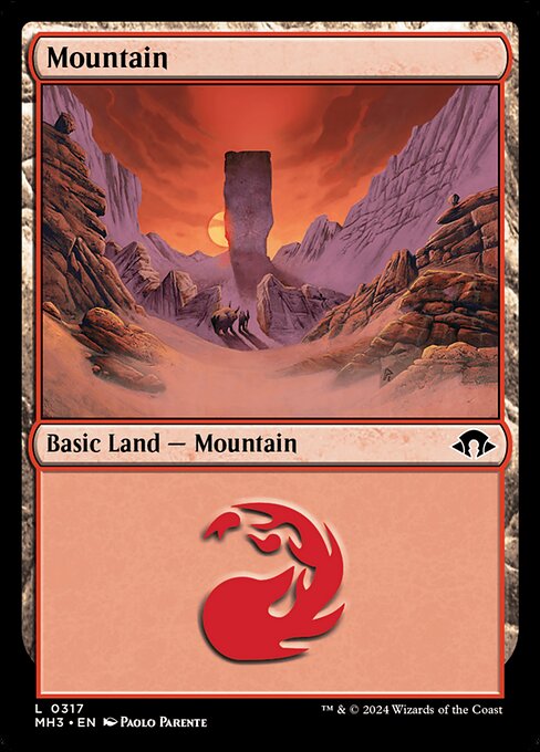 Modern Horizons 3 - 317 - Mountain - Common - C - Non-foil