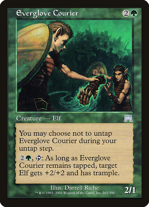 Onslaught - 262 - Everglove Courier - Uncommon - G - Non-foil