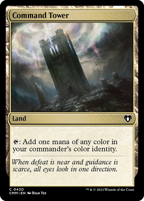 Commander Masters - 420 - Command Tower - Common - C - Non-foil