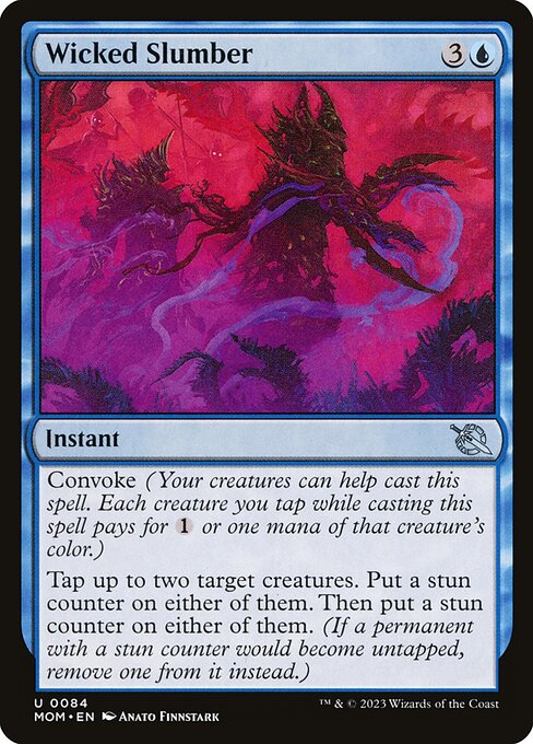 March of the Machine - 84 - Wicked Slumber - Uncommon - U - Non-foil