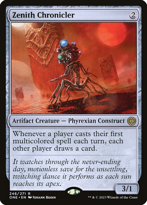 Phyrexia: All Will Be One - 246 - Zenith Chronicler - Rare - C - Non-foil