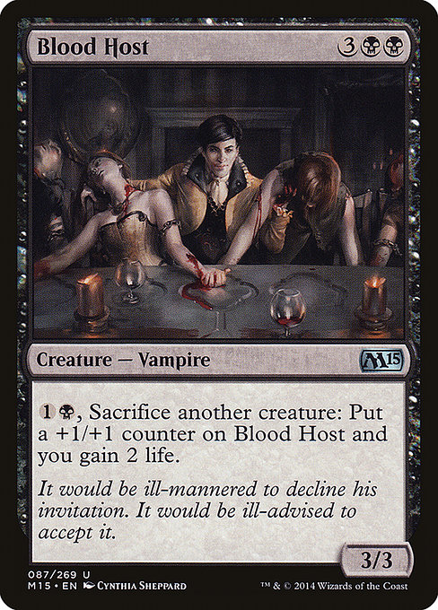 Magic 2015 - 87 - Blood Host - Uncommon - B - Non-foil