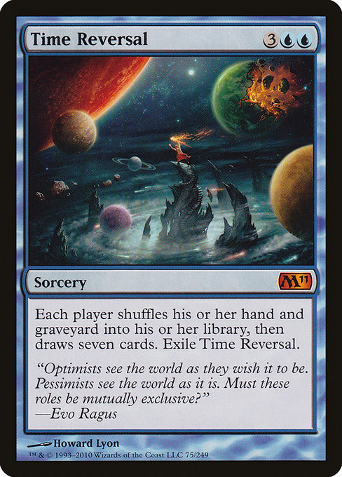 Magic 2011 - 75 - Time Reversal - Mythic - U - Non-foil