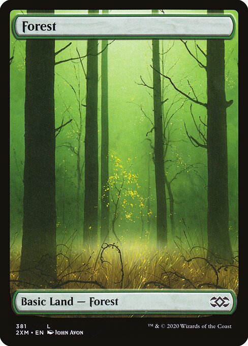 Double Masters - 381 - Forest - Common - C - Non-foil