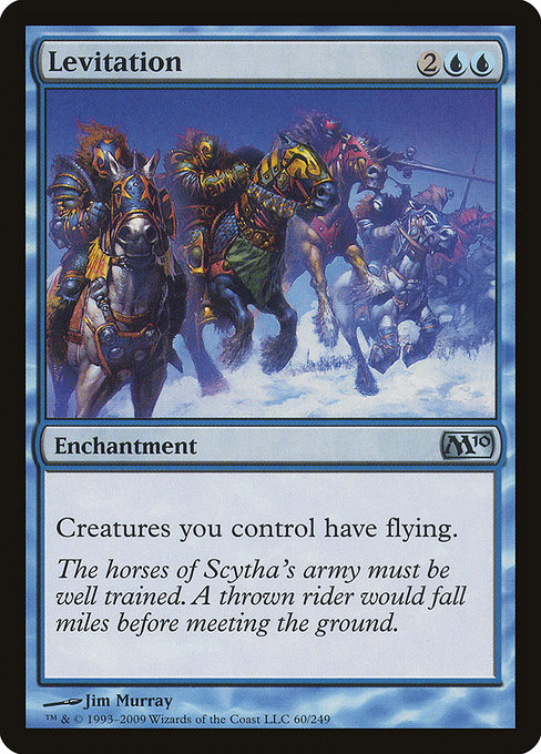 Magic 2010 - 60 - Levitation - Uncommon - U - Non-foil
