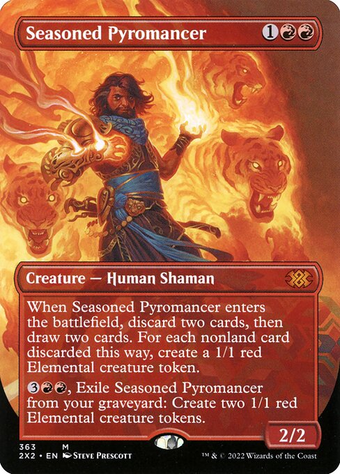 Double Masters 2022 - 363 - Seasoned Pyromancer - Mythic - R - Non-foil