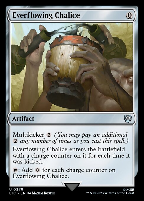 Tales of Middle-earth Commander - 278 - Everflowing Chalice - Uncommon - C - Non-foil