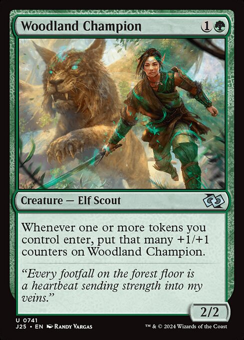 Foundations Jumpstart - 741 - Woodland Champion - Uncommon - G - Non-foil