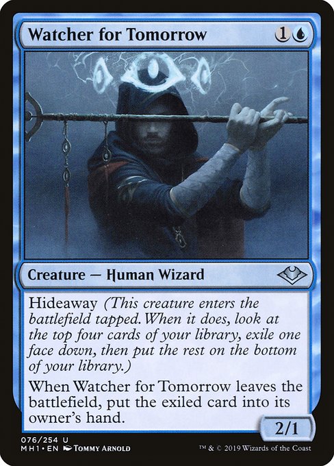 Modern Horizons - 76 - Watcher for Tomorrow - Uncommon - U - Non-foil