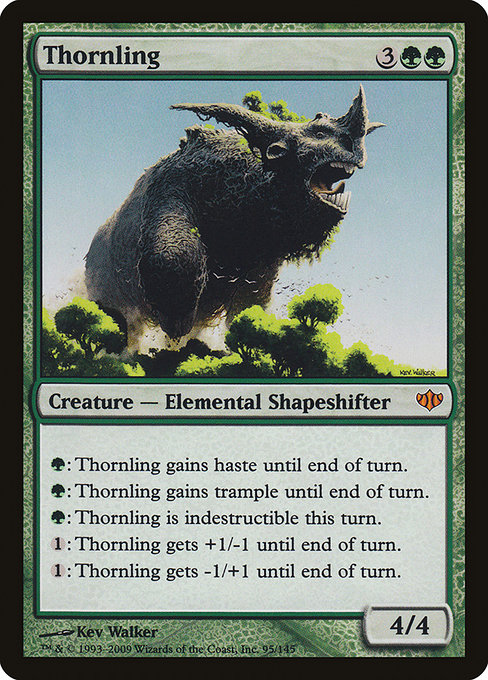 Conflux - 95 - Thornling - Mythic - G - Non-foil