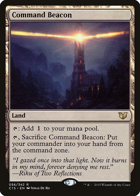 Commander 2015 - 56 - Command Beacon - Rare - C - Non-foil