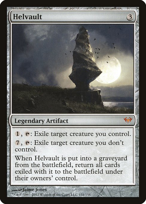 Dark Ascension - 151 - Helvault - Mythic - C - Non-foil