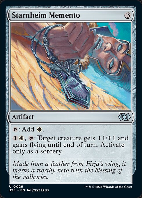 Foundations Jumpstart - 29 - Starnheim Memento - Uncommon - C - Non-foil