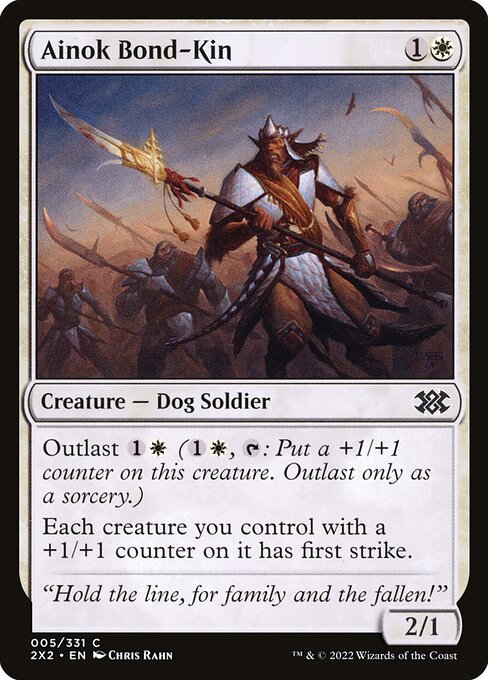 Double Masters 2022 - 5 - Ainok Bond-Kin - Common - W - Non-foil