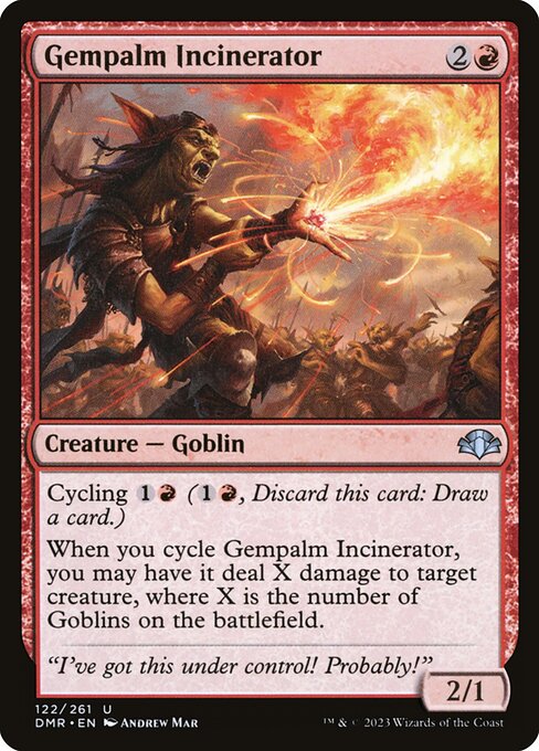 Dominaria Remastered - 122 - Gempalm Incinerator - Uncommon - R - Non-foil
