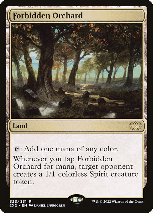 Double Masters 2022 - 323 - Forbidden Orchard - Rare - C - Non-foil