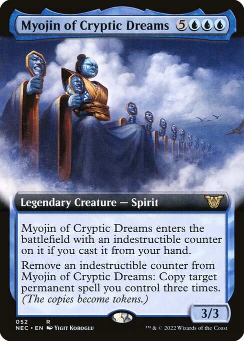 Neon Dynasty Commander - 52 - Myojin of Cryptic Dreams - Rare - U - Non-foil