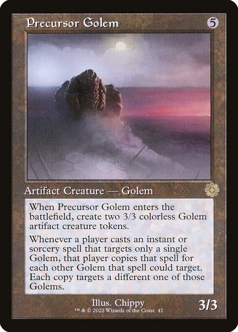 The Brothers' War Retro Artifacts - 42 - Precursor Golem - Rare - C - Non-foil