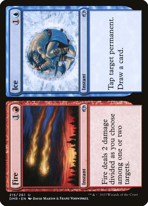 Dominaria Remastered - 215 - Fire // Ice - Uncommon - UR - Non-foil