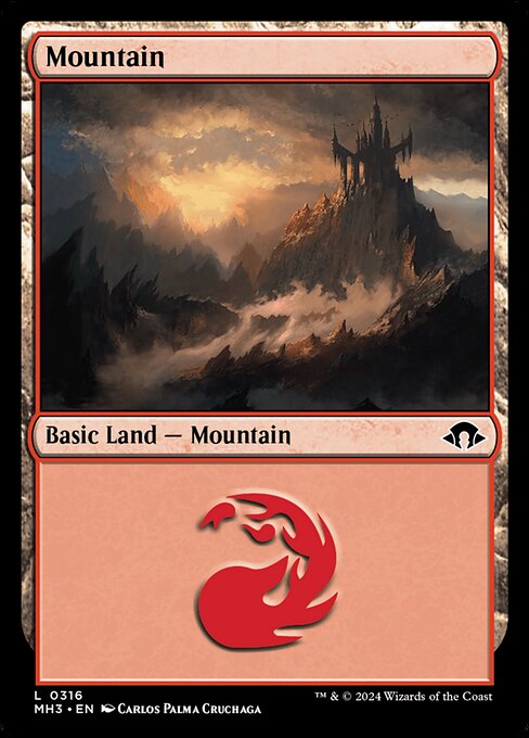 Modern Horizons 3 - 316 - Mountain - Common - C - Non-foil