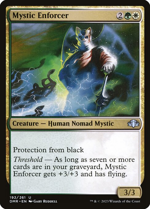 Dominaria Remastered - 192 - Mystic Enforcer - Uncommon - WG - Non-foil