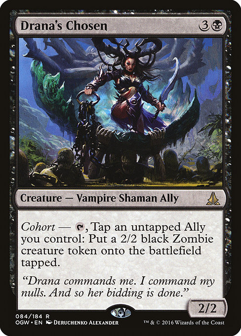 Oath of the Gatewatch - 84 - Drana's Chosen - Rare - B - Non-foil