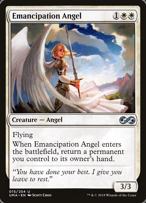 Ultimate Masters - 15 - Emancipation Angel - Uncommon - W - Non-foil