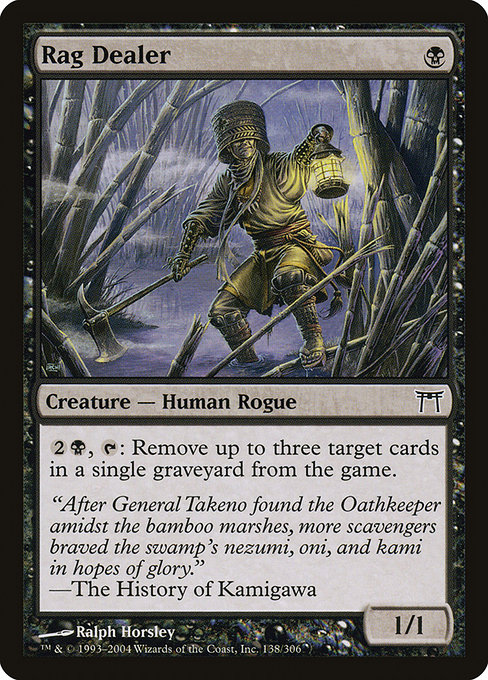 Champions of Kamigawa - 138 - Rag Dealer - Common - B - Non-foil