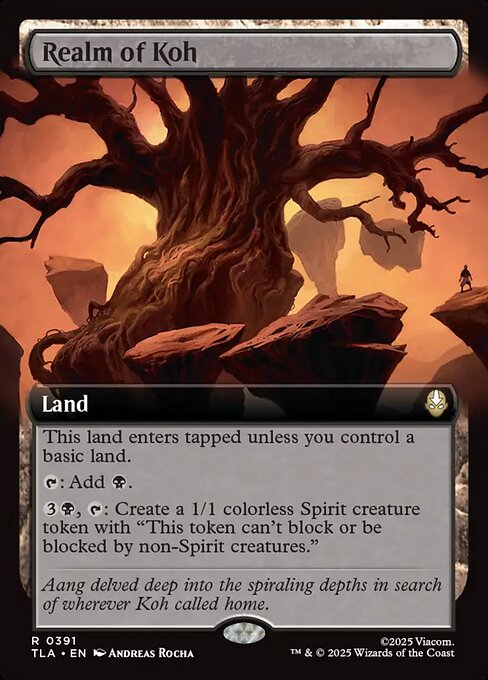Avatar: The Last Airbender - 391 - Realm of Koh - Rare - C - Foil