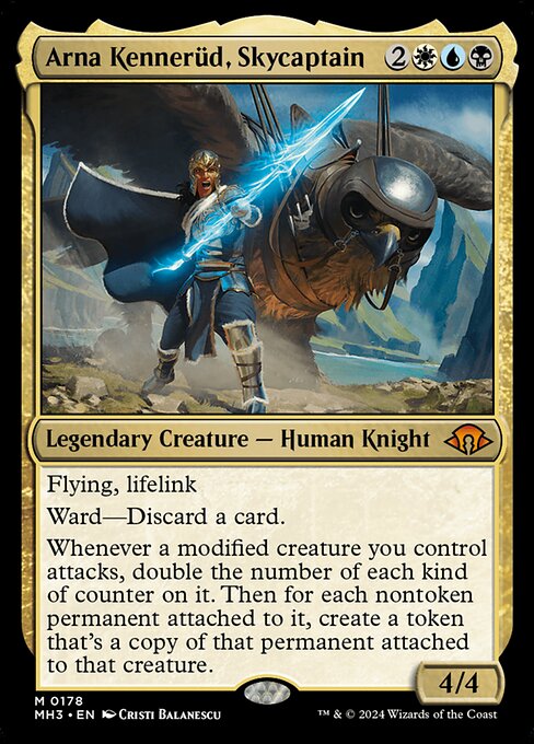 Modern Horizons 3 - 178 - Arna Kennerüd, Skycaptain - Mythic - Multi - Non-foil
