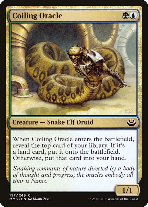 Modern Masters 2017 - 157 - Coiling Oracle - Common - UG - Foil