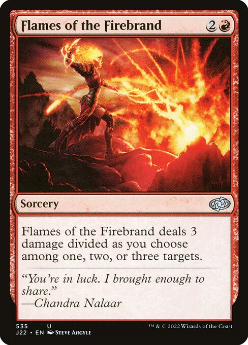 Jumpstart 2022 - 535 - Flames of the Firebrand - Uncommon - R - Non-foil