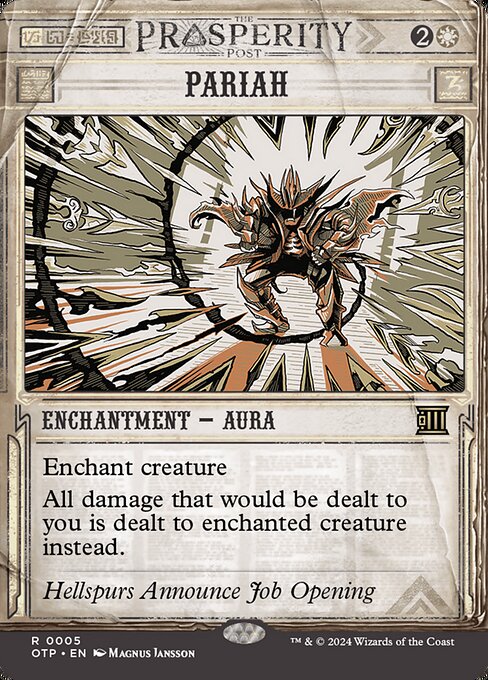 Breaking News - 5 - Pariah - Rare - W - Foil