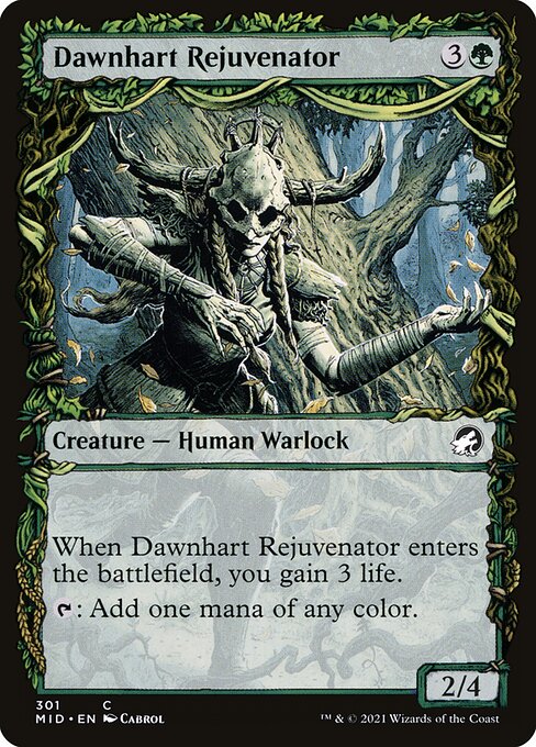 Innistrad: Midnight Hunt - 301 - Dawnhart Rejuvenator - Common - G - Foil