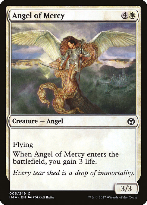 Iconic Masters - 6 - Angel of Mercy - Common - W - Non-foil