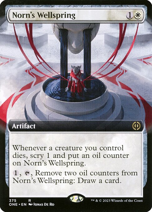 Phyrexia: All Will Be One - 375 - Norn's Wellspring - Rare - W - Non-foil