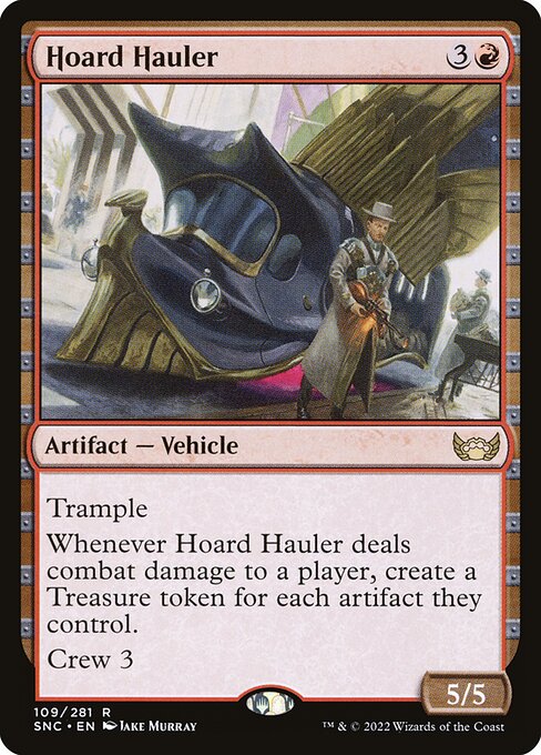 Streets of New Capenna - 109 - Hoard Hauler - Rare - R - Foil