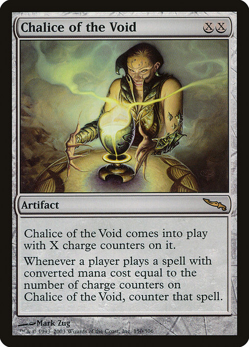 Mirrodin - 150 - Chalice of the Void - Rare - C - Non-foil