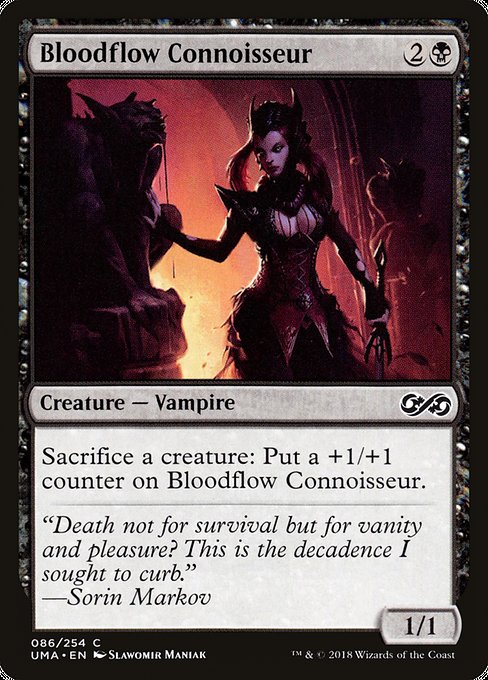 Ultimate Masters - 86 - Bloodflow Connoisseur - Common - B - Non-foil