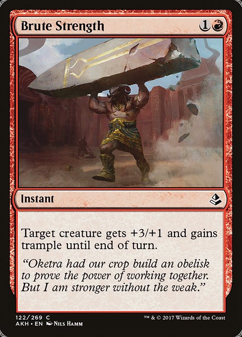 Amonkhet - 122 - Brute Strength - Common - R - Non-foil
