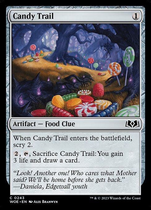 Wilds of Eldraine - 243 - Candy Trail - Common - C - Non-foil