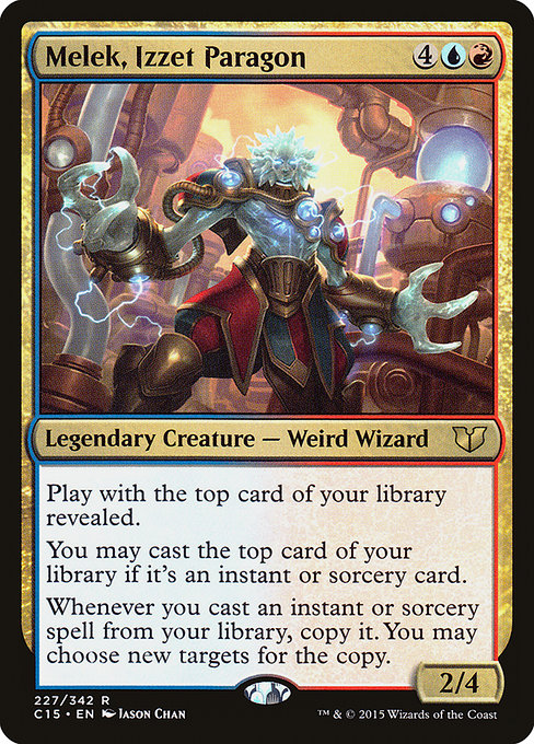 Commander 2015 - 227 - Melek, Izzet Paragon - Rare - UR - Non-foil