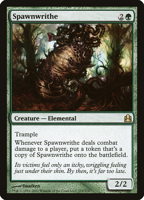 Commander 2011 - 171 - Spawnwrithe - Rare - G - Non-foil
