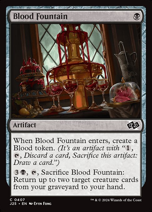 Foundations Jumpstart - 407 - Blood Fountain - Common - B - Non-foil