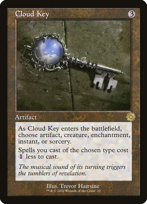 The Brothers' War Retro Artifacts - 12 - Cloud Key - Rare - C - Non-foil