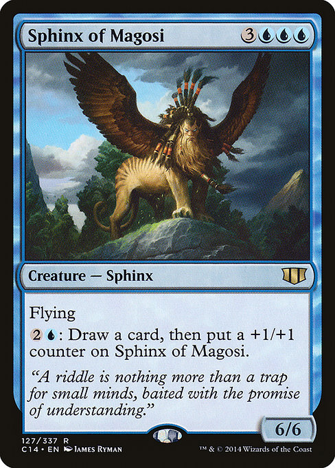 Commander 2014 - 127 - Sphinx of Magosi - Rare - U - Non-foil