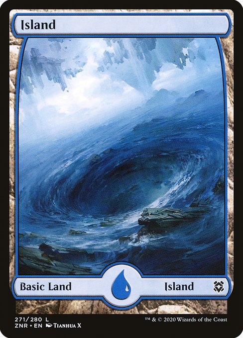 Zendikar Rising - 271 - Island - Common - C - Non-foil